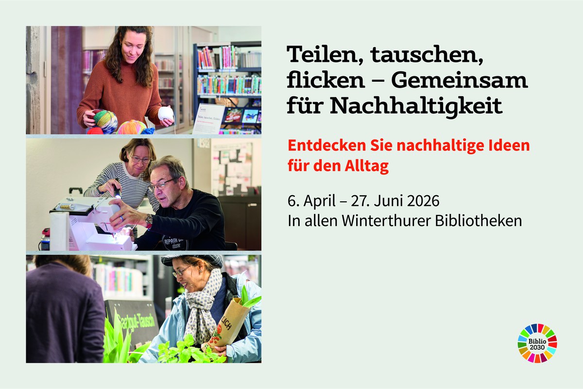 Teilen Tauschen Flicken Bild mit verschiedenen motiven