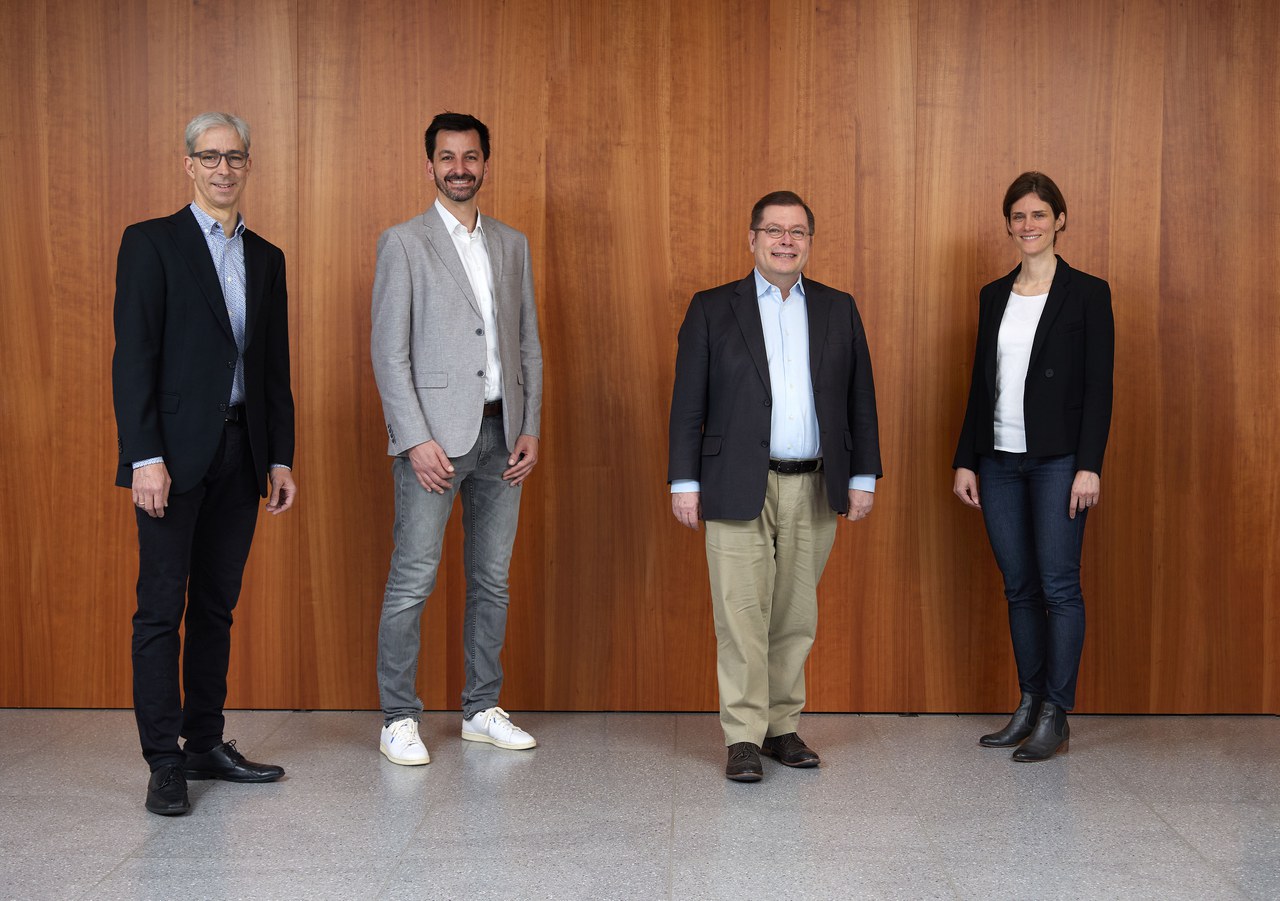 Gruppenfoto der Geschäftsleitung des Baupolizeiamtes