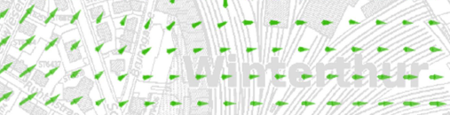 Entzerrung Geodaten Stadt Winterthur