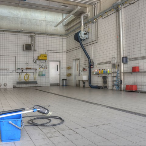 15. Waschbox. Vergrösserte Ansicht