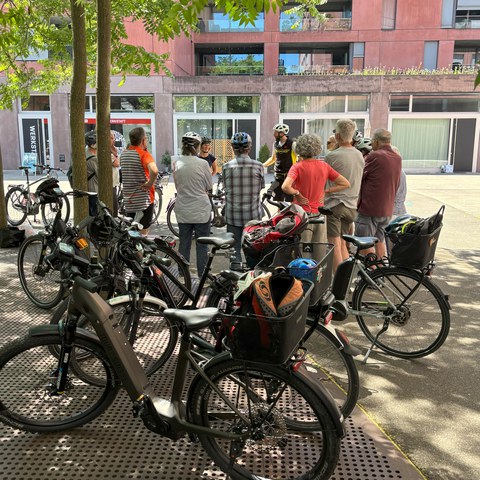 E-Bike-Kurs «Amusebike». Vergrösserte Ansicht