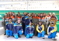 Schutzdienstleistende der Zivilschutzorganisation Winterthur und Umgebung und Funktionäre der Ski-WM