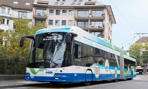 Stadtbus testet die Zukunft