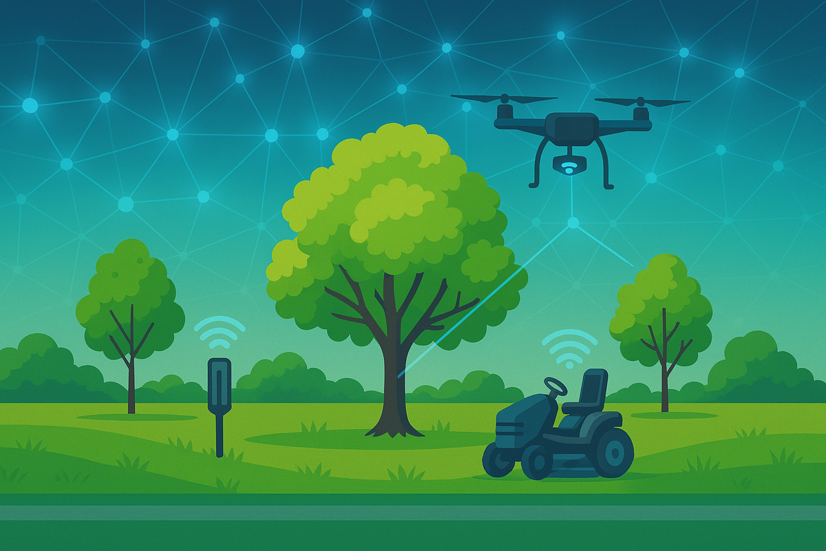 Smarte Grünraumbewirtschaftung