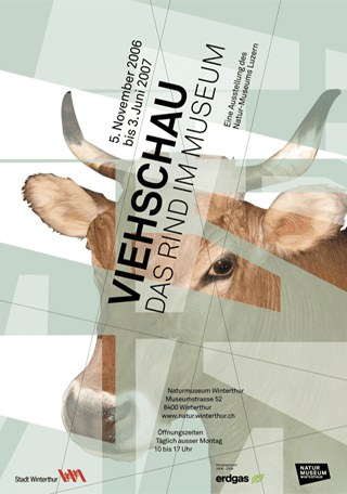 Flyer Wechselausstellung Viehschau
