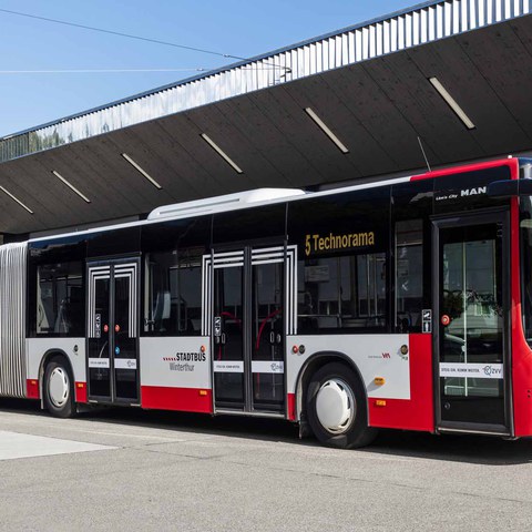 med Stadtbus 03. Vergrösserte Ansicht