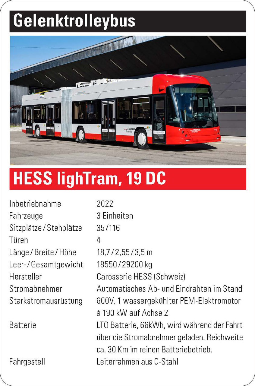 Gelenktrolleybus lighTram 19 DC der Firma HESS