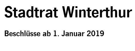 Logo Stadt Winterthur