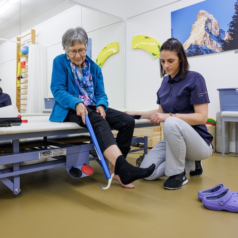 Ergotherapie. Vergrösserte Ansicht