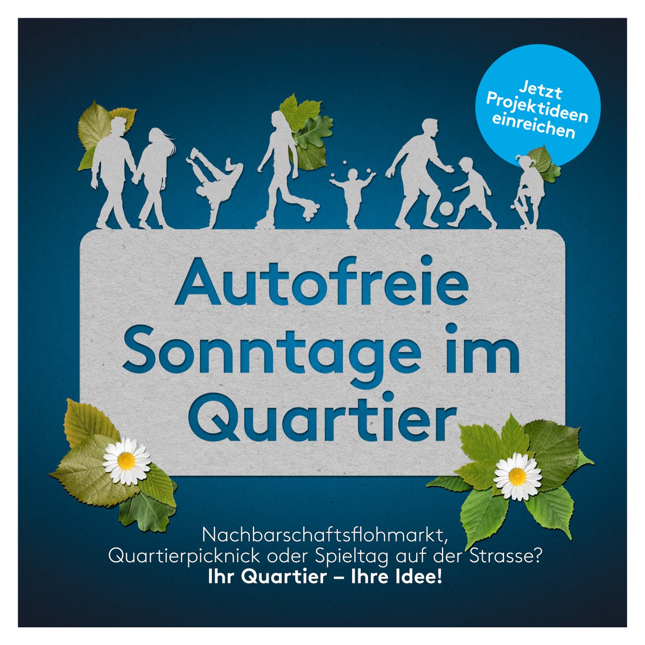 Visual Autofreie Sonntage im Quartier