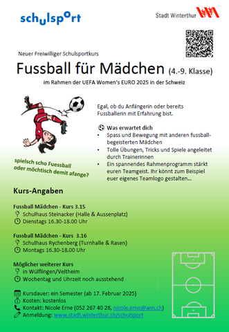 NEU: Mädchen - Fussball