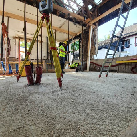 Innenausbau. Vergrösserte Ansicht