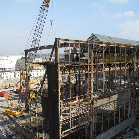 Superblock. Vergrösserte Ansicht