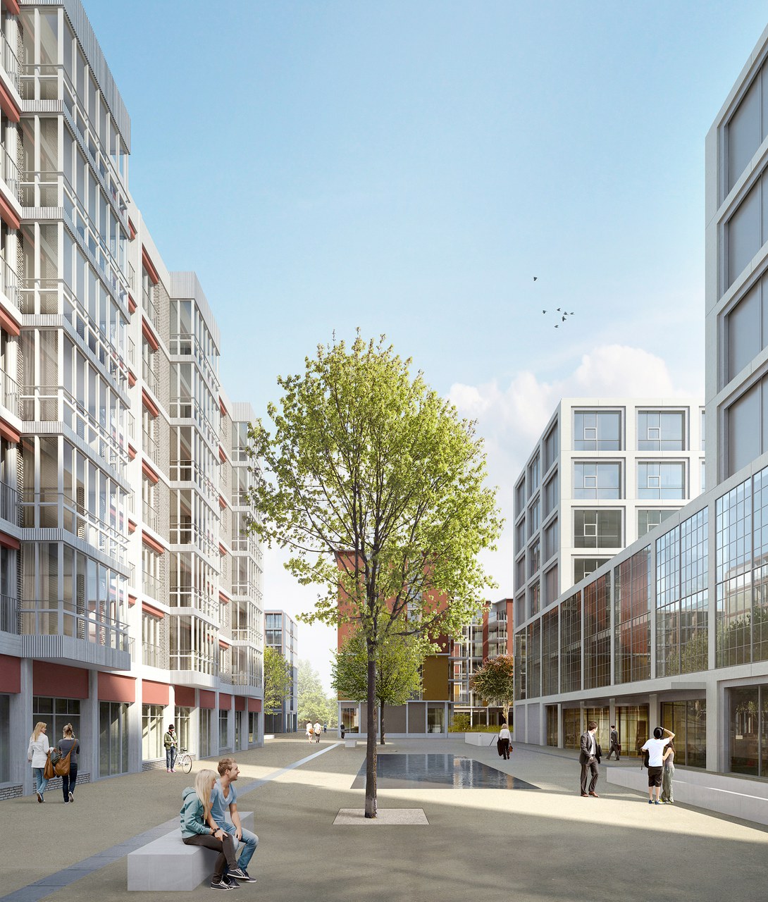 Visualisierung KIM / BDE Architekten